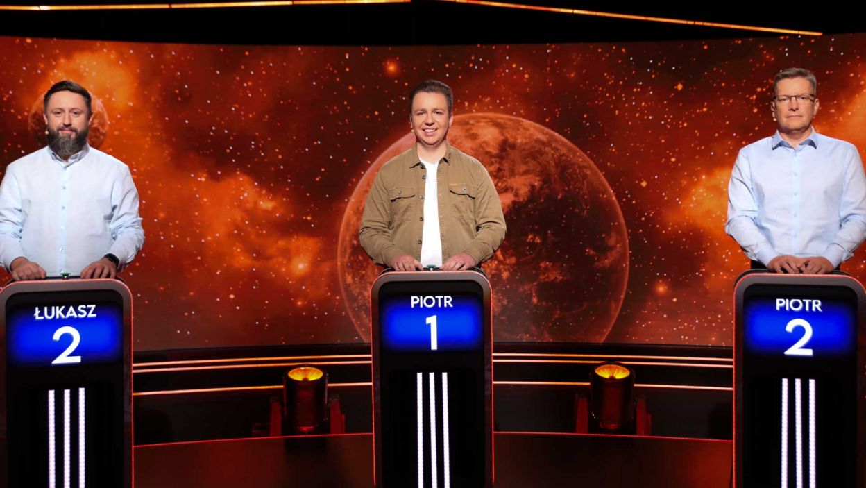 Finaliści 3. odcinka 152. edycji: Piotr, Łukasz i Piotr.
