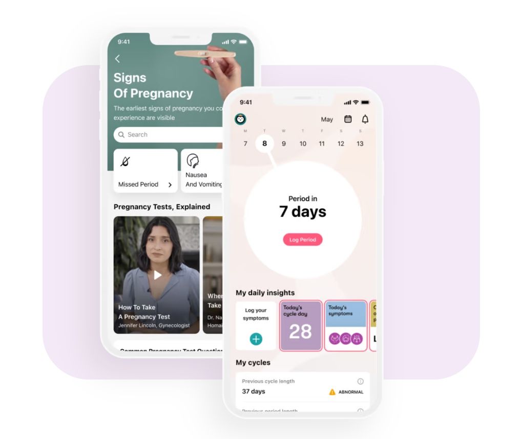 Мабільная праграма «Flo». (Скрынот: Flo.health)