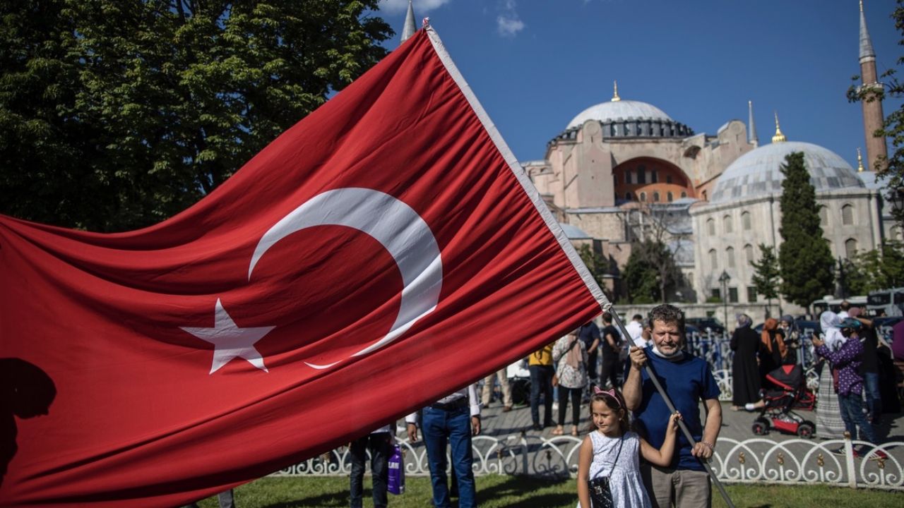 Kościół Mądrości Bożej (Hagia Sophia) znów stanie się meczetem (fot. PAP/EPA/ERDEM SAHIN)