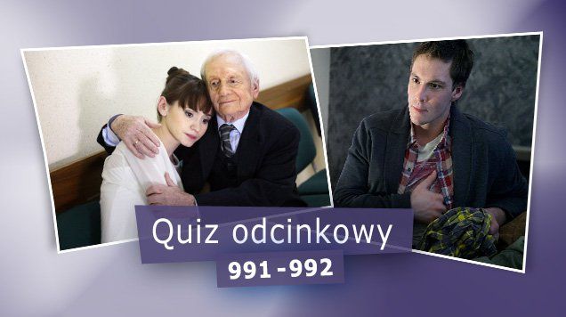 Quiz odcinkowy 991 - 992