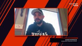 Łukasz Kownacki podczas rozmowy w TVP Sport – menedżer Damiana Knyby