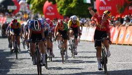 Linda Zanetti zwyciężyła drugi etap Tour de Pologne Women (fot. PAP/Wojtek Jargiło)