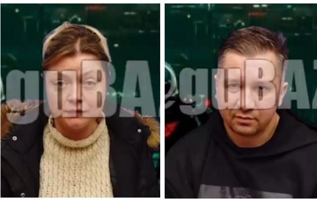 Затрыманаыя супрацоўнікі «Альфа Радыё» Наталля Жукоўская і Дзмітрый Кулікоўскі. Крыніца: guBAZA / Telegram