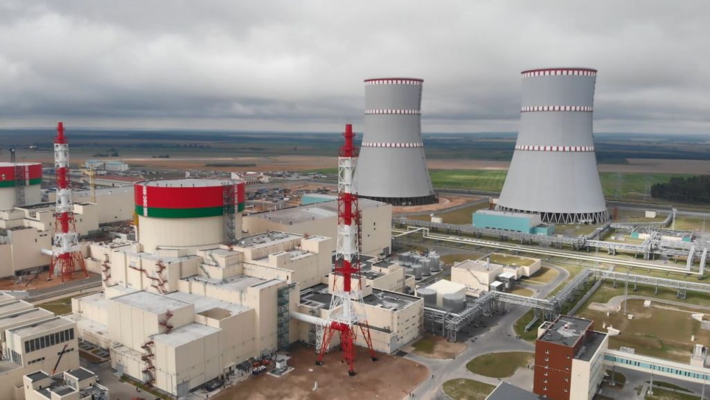 БелАЭС. (Крыніца: Minenergo_by / Telegram)