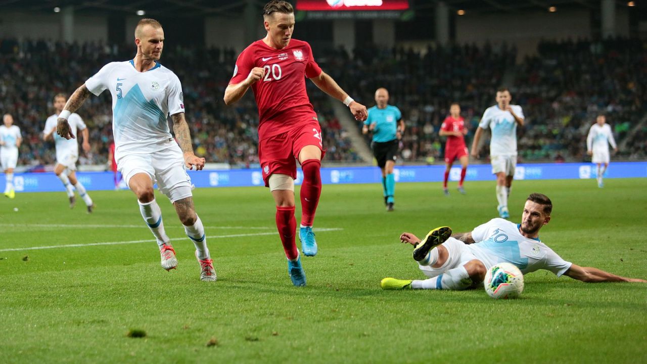 El. Euro 2020. Słowenia - Polska 2:0 SKRÓT
