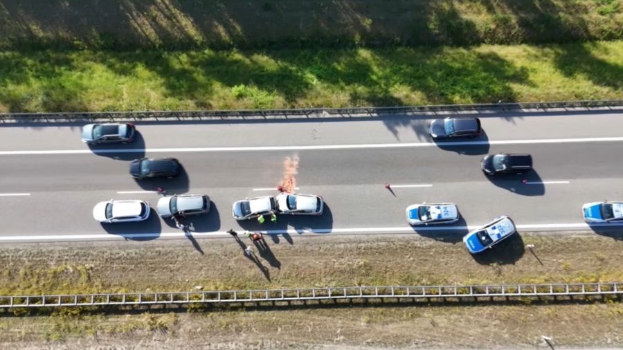 Seria utrudnień na autostradzie A2. Korek na kilkanaście kilometrów