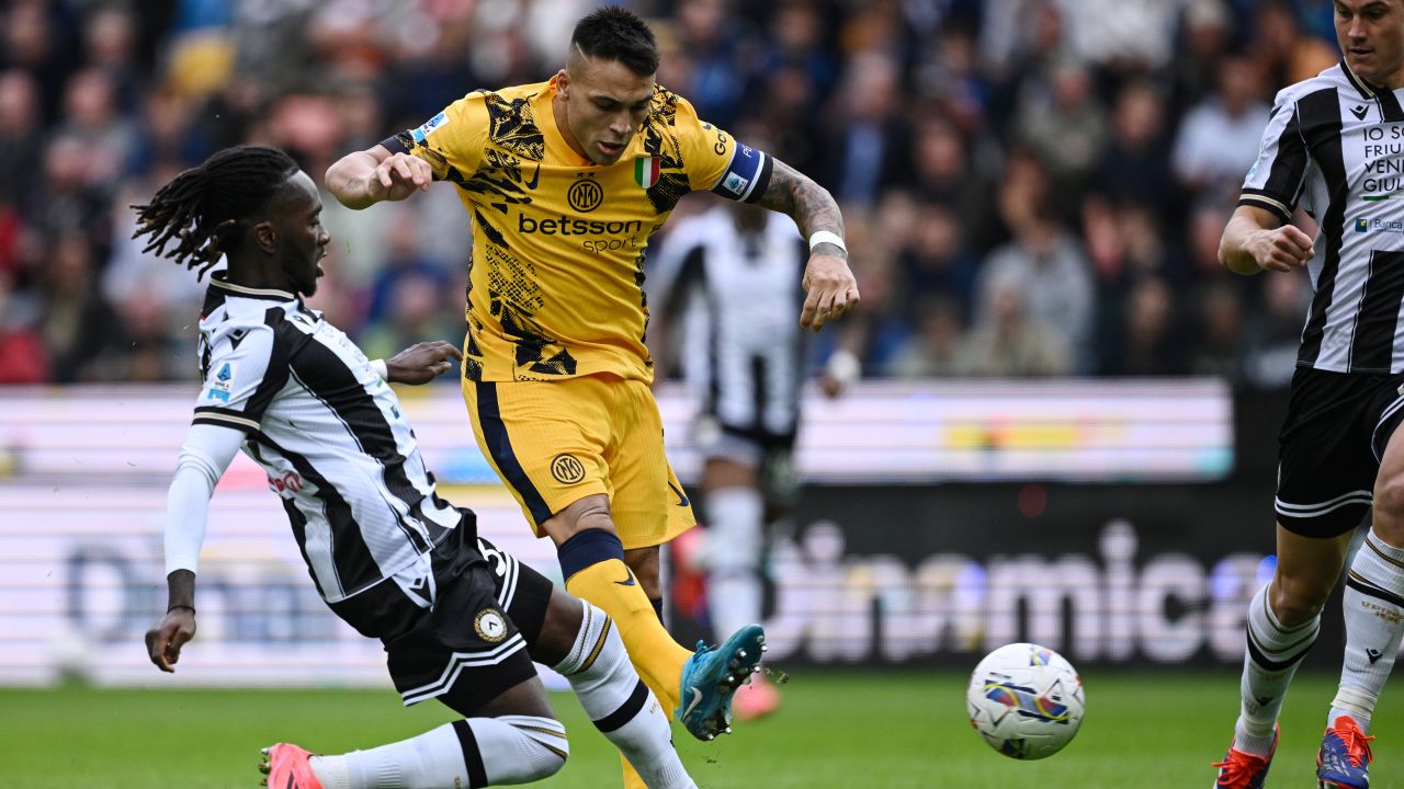Kadr z meczu Udinese – Inter (fot. Getty)