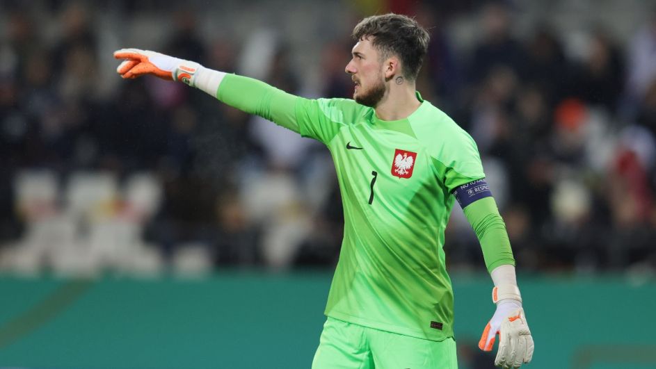 Kacper Tobiasz w młodzieżowej reprezentacji Polski (fot. Getty). Kacper Tobiasz w młodzieżowej reprezentacji Polski (fot. Getty).