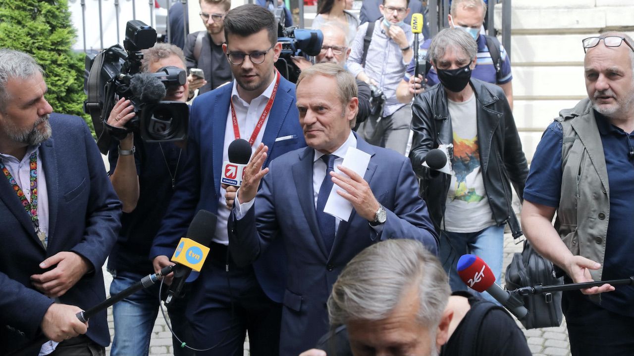 Donald Tusk (fot. PAP/Wojciech Olkuśnik) Donald Tusk (fot. PAP/Wojciech Olkuśnik)