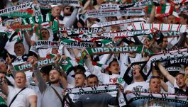 Kibice Legii Warszawa (fot. Getty Images)