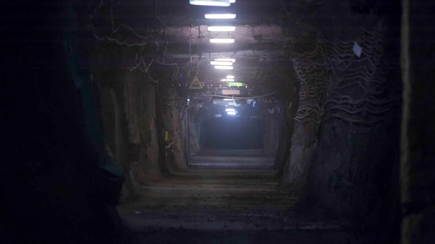 Sztolnia w kopalni miedzi Rudna w Polkowicach na Dolnym Śląsku (fot. PAP)