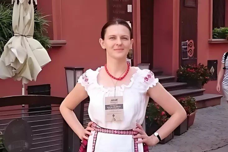 Наталля Левая, затрыманая на мяжы пасля прыезду (Крыніца: Вясна / Правы чалавека ў Беларусі / Telegram)