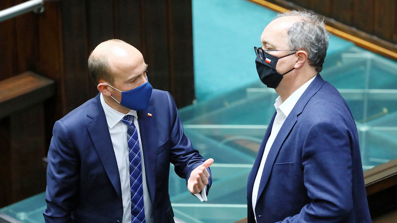 Czy Borys Budka przekona jednak do siebie Lewicę Włdzimierza Czarzastego? (fot.  PAP/Rafał Guz)