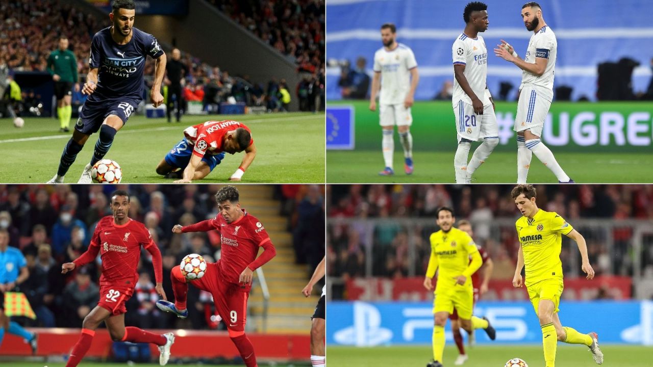 Liga Mistrzów 2022: półfinały Manchester City – Real Madryt, Liverpool – Villarreal: kiedy mecze?