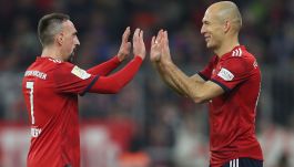 Franck Ribery i Arjen Robbern (fot. Getty Images)