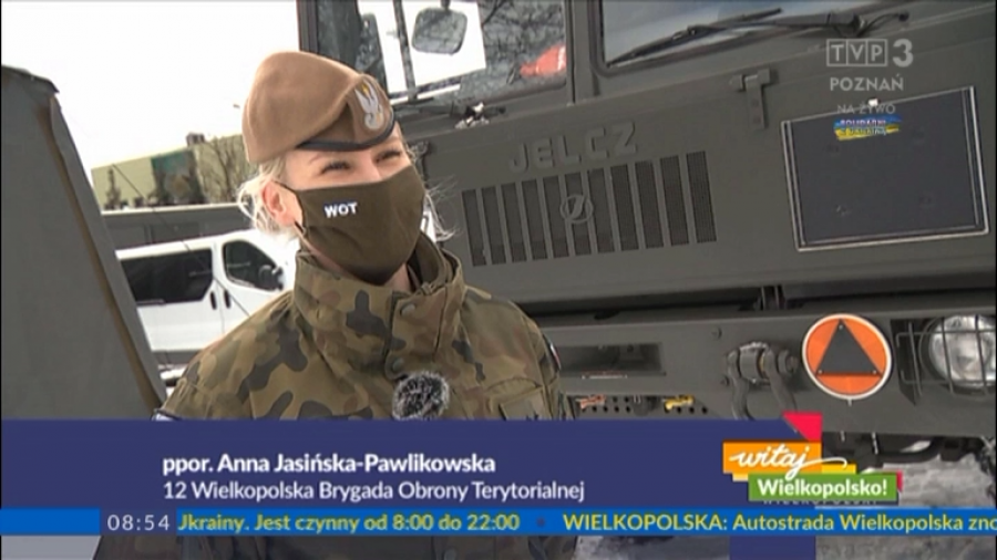 Przybywa wstępujących do WOT (fot. TVP3 Poznań)