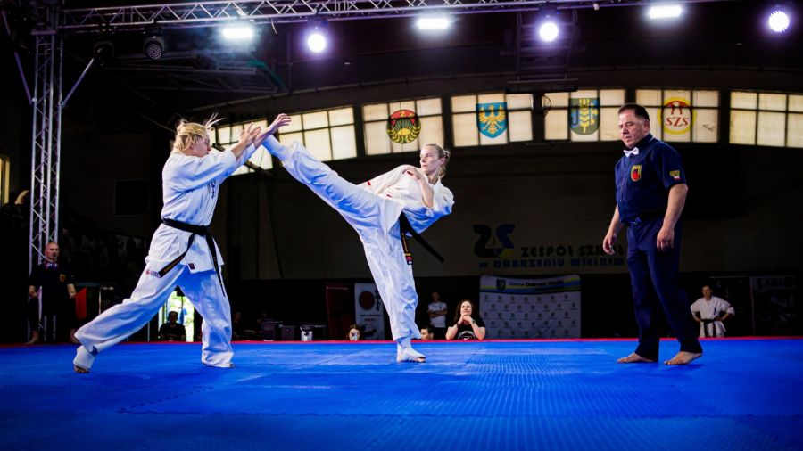  Święto karate w Dobrzeniu Wielkim. Stawką były mistrzostwa Europy (Fot: Ari Klub Karate Kyokushin) 