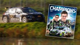 Abramowski i Wróbel mistrzami klasy ERC3 za sezon 2025 (fot. PAP, FIA)