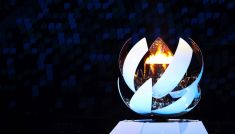 Olimpijski znicz w Tokio (fot. Getty)