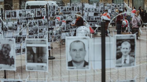 Акция «Шлях да волі», посвященная Дню политзаключенного. Варшава, Польша. 18 мая 2025 года. Фото: Рауль Дюк / Белсат