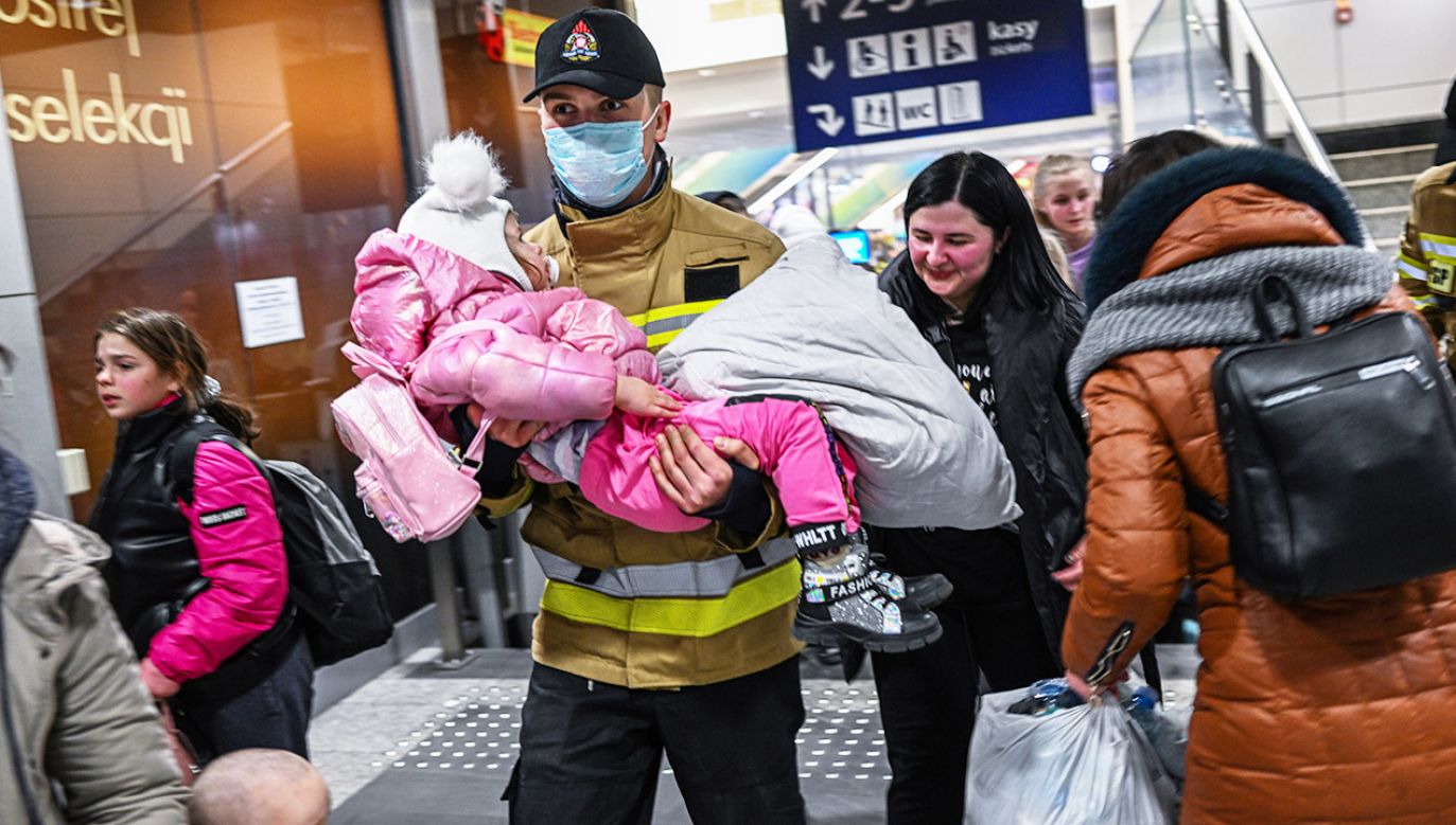 Polska przyjęła najwięcej uchodźców z Ukrainy (fot. Omar Marques/Getty Images)