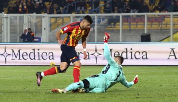 Łukasz Skorupski został uznany najlepszym zawodnikiem meczu Lecce – Bologna (fot. Getty Images)