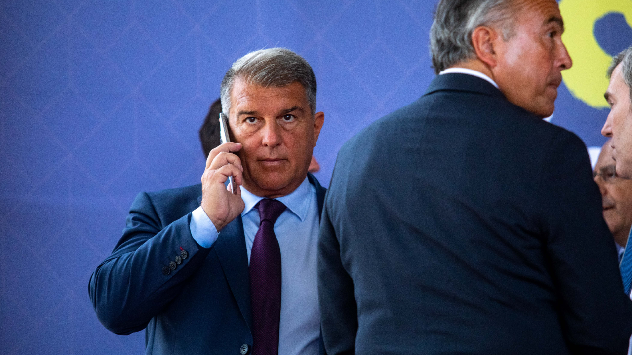 Joan Laporta (fot. Getty)