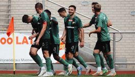 Piłkarze Górnika Łęczna (fot. 400mm.pl/Kacper Pacocha)