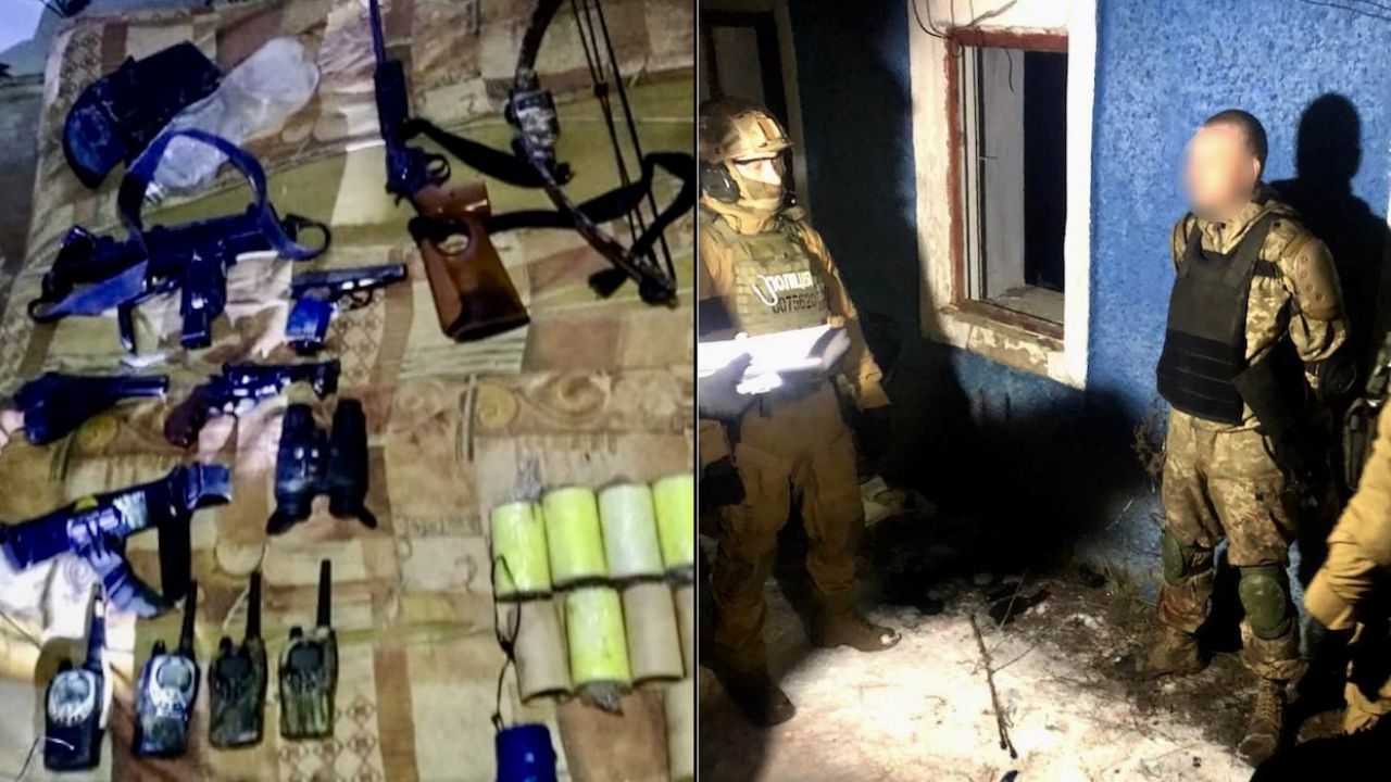 Napastnikowi grozi dożywocie (fot. policja ukraińska) Napastnikowi grozi dożywocie (fot. policja ukraińska)