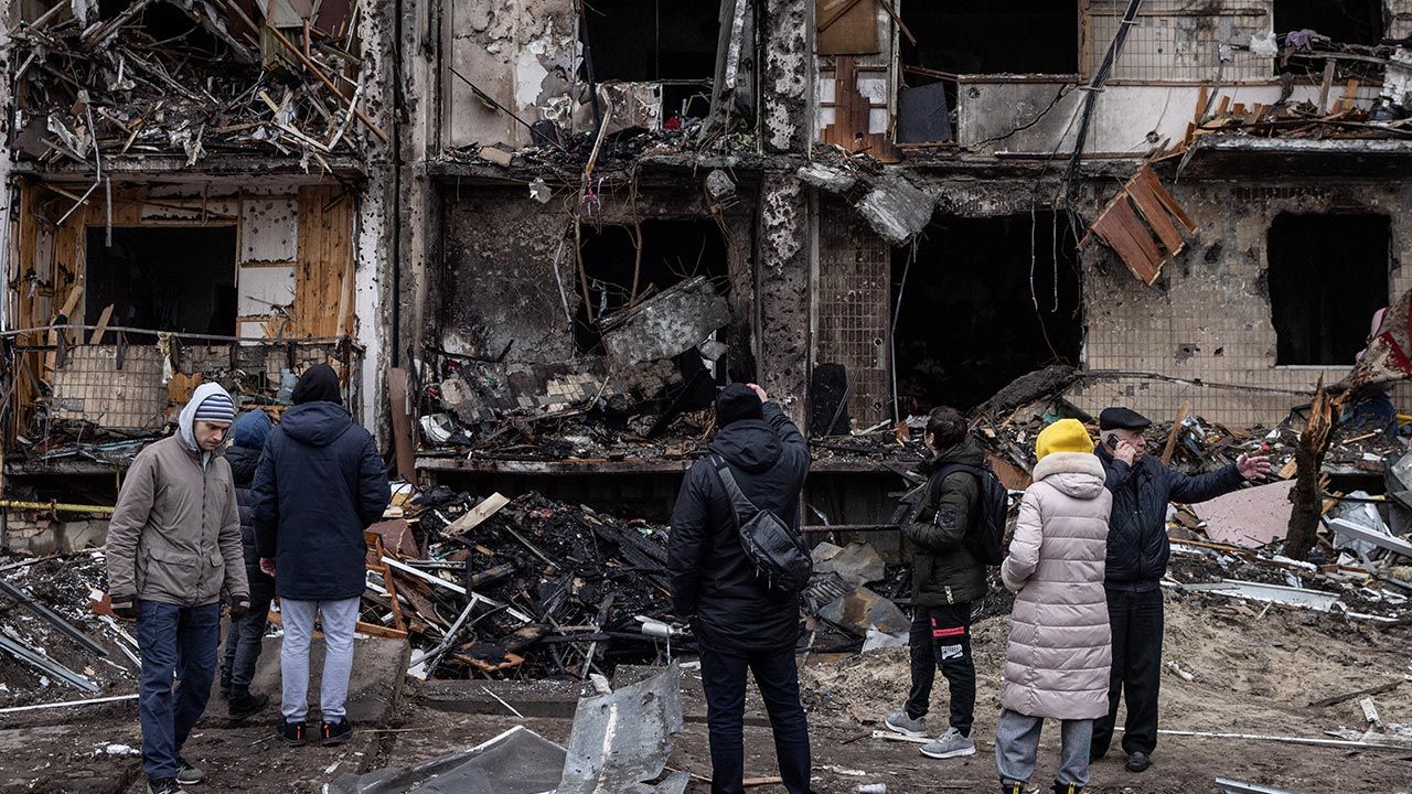 Tematem, który bez wątpienia interesował nas najbardziej jest trwająca wojna na Ukrainie (fot. Chris McGrath/Getty Images)