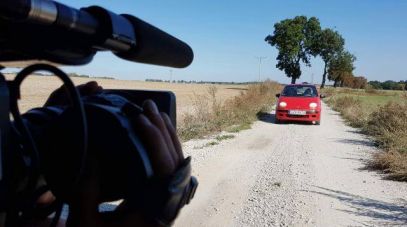 Droga nad jezioro Nyskie (fot. TVP)