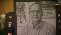 śp. Leszek Jarosz (fot. TVP Sport)