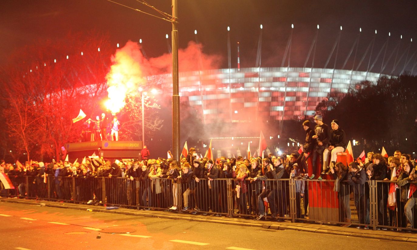 Marsz Niepodległości i zadymy w Warszawie