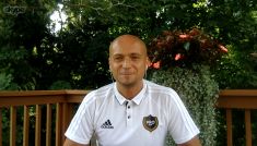 Robert Sibiga, polski sędzia MLS (fot. TVP)