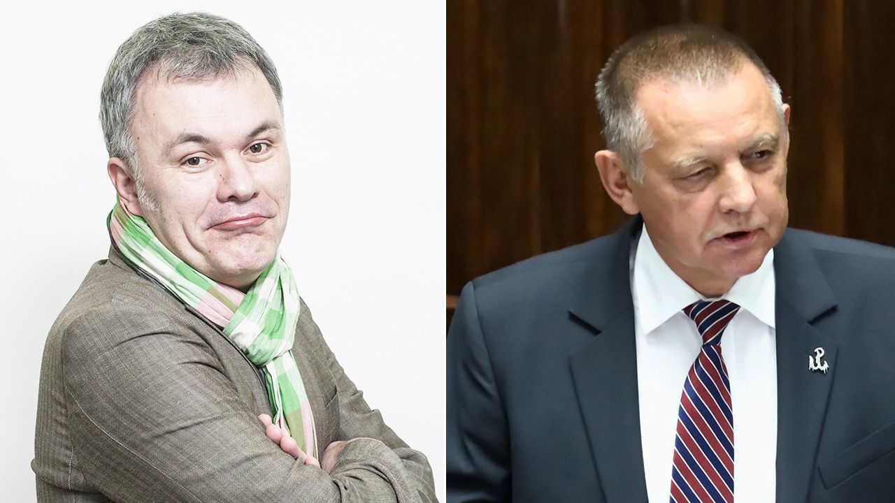 Robert Mazurek odpowiedział Marianowi Banasiowi (fot. PAP/Marcin Kaliński, Tomasz Gzell) Robert Mazurek odpowiedział Marianowi Banasiowi (fot. PAP/Marcin Kaliński, Tomasz Gzell)