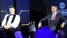 Robert Lewandowski, Cristiano Ronaldo (fot. PAP)