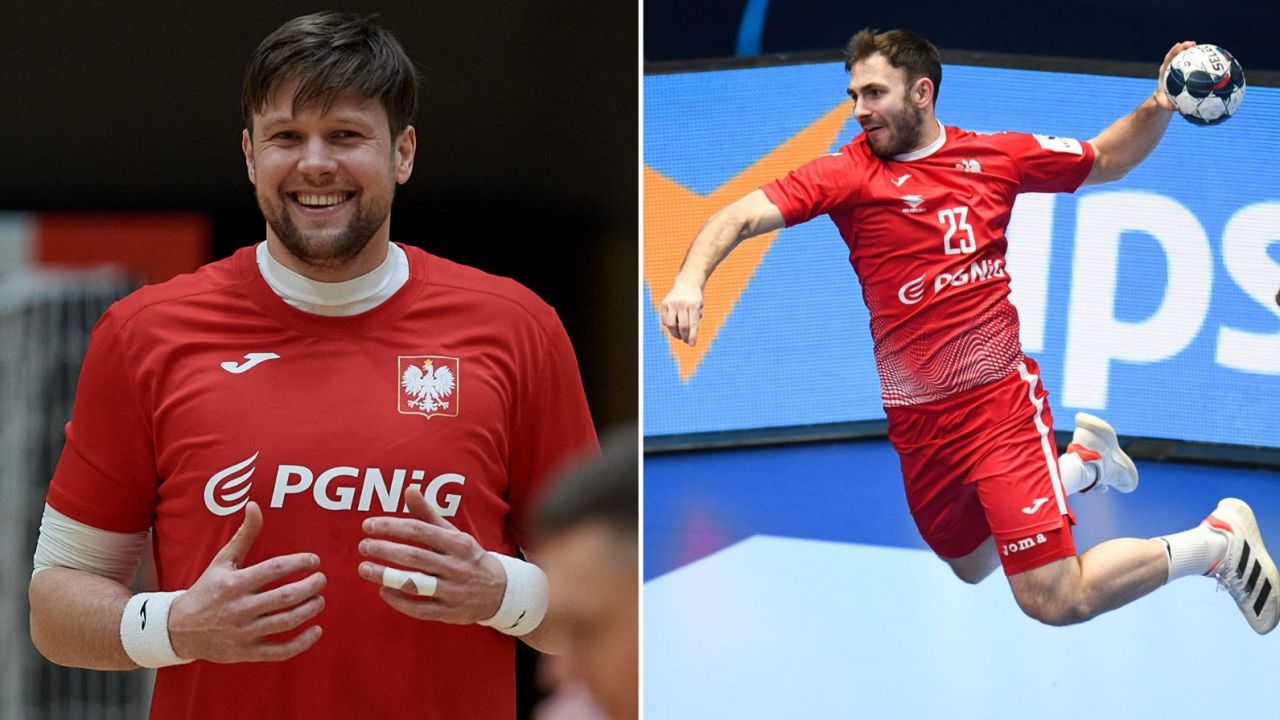 Kamil Syprzak (z lewej), Arkadiusz Moryto (z prawej) i Szymon Sićko są w czołówce klasyfikacji strzelców Ligi Mistrzów (fot. Getty)