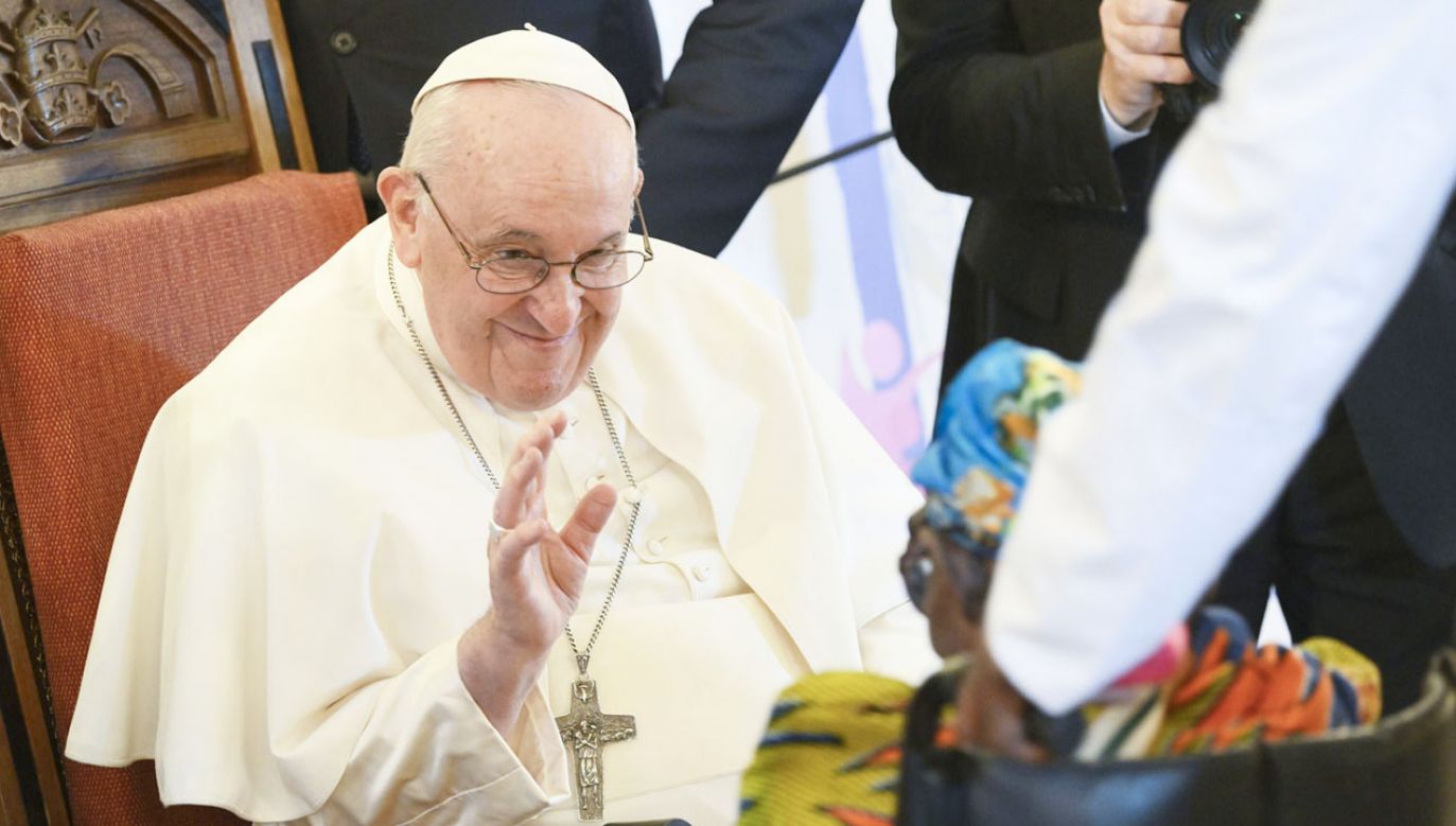 Papież Franciszek w Kongo (fot. PAP/EPA/VATICAN MEDIA)