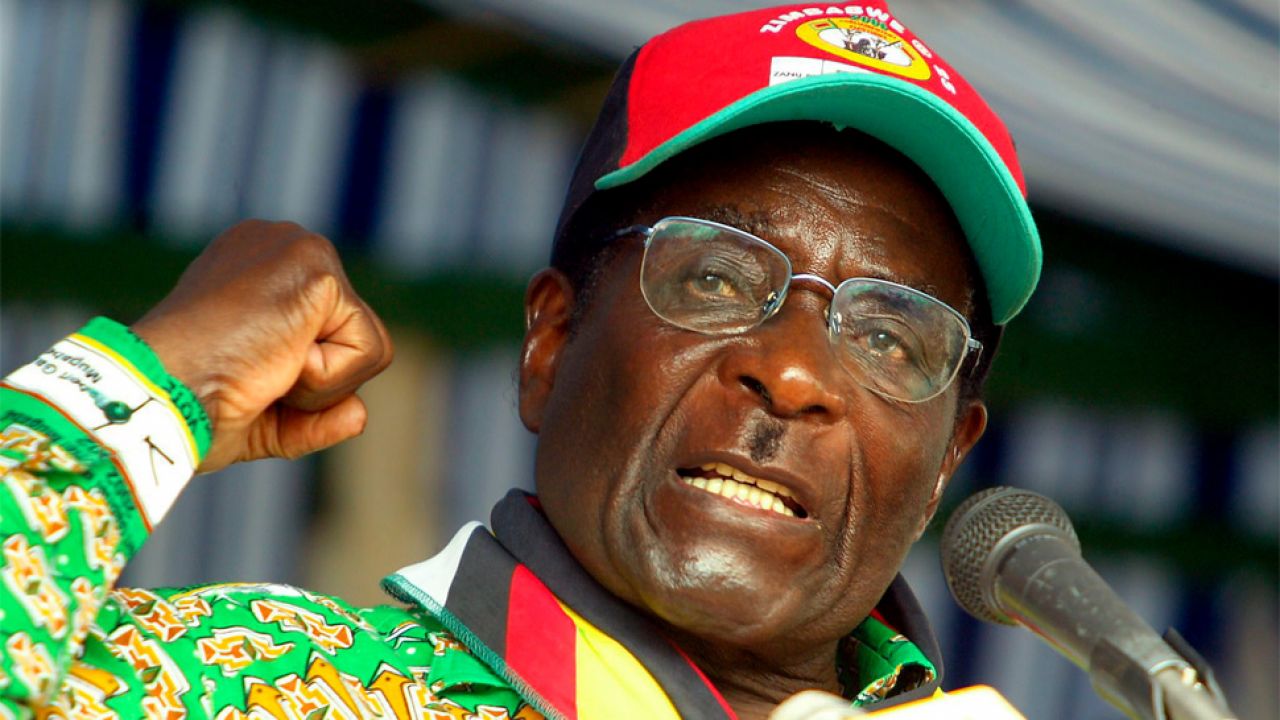 Robert Mugabe miał 95 lat (fot. PAP/EPA/STR) Robert Mugabe miał 95 lat (fot. PAP/EPA/STR)