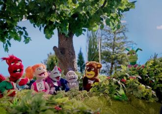 Margo, Teddy, and Friends
