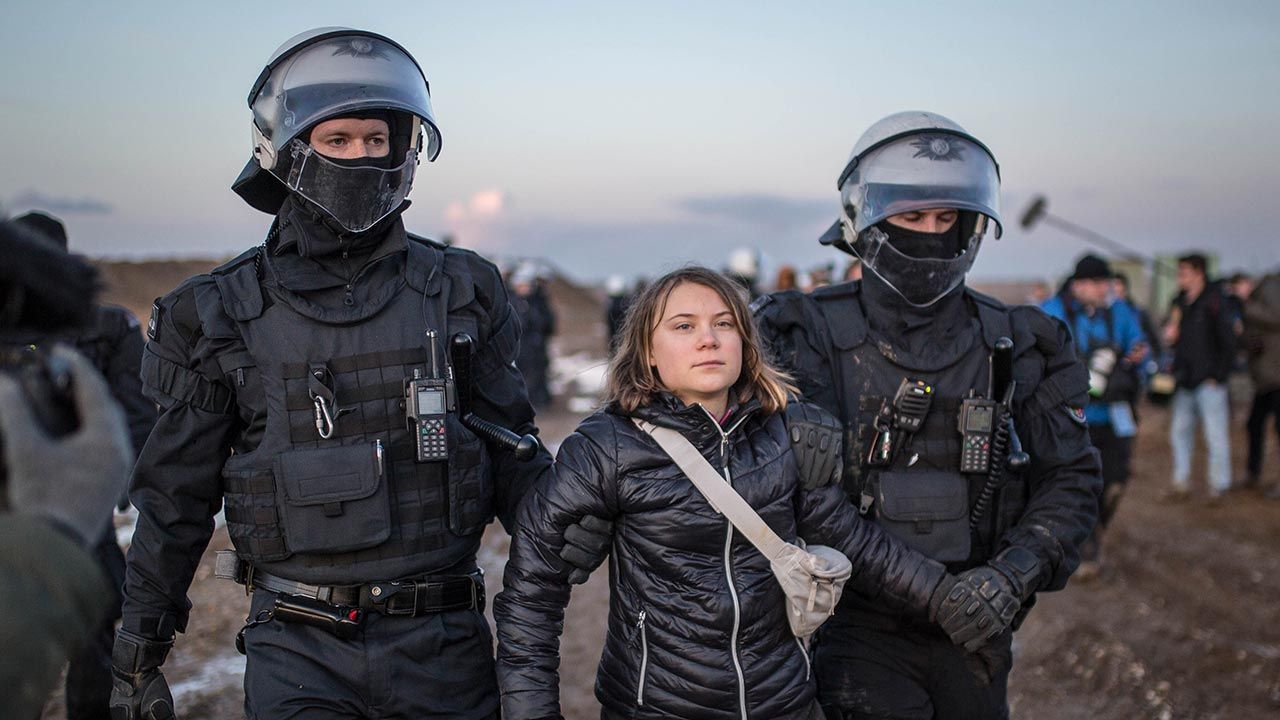 Greta Thunberg (fot. Hesham Elsherif/Getty Images)