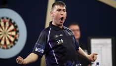 William Borland zakończył mecz w dziewięciu lotkach (fot. Getty)