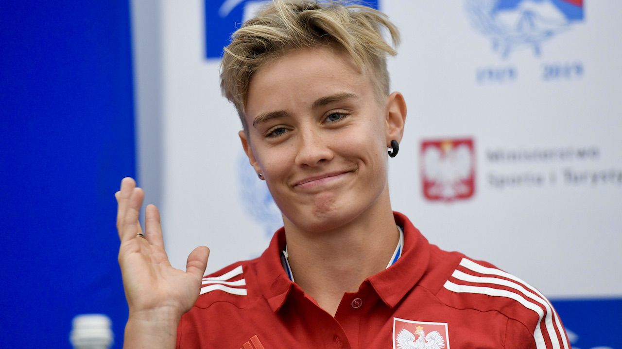 Katarzyna Zillmann uratowała tonącego mężczyznę (fot. arch.PAP/P.Nowak) Katarzyna Zillmann uratowała tonącego mężczyznę (fot. arch.PAP/P.Nowak)