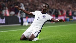 Radość Bukayo Saki (fot. Getty). Radość Bukayo Saki (fot. Getty).