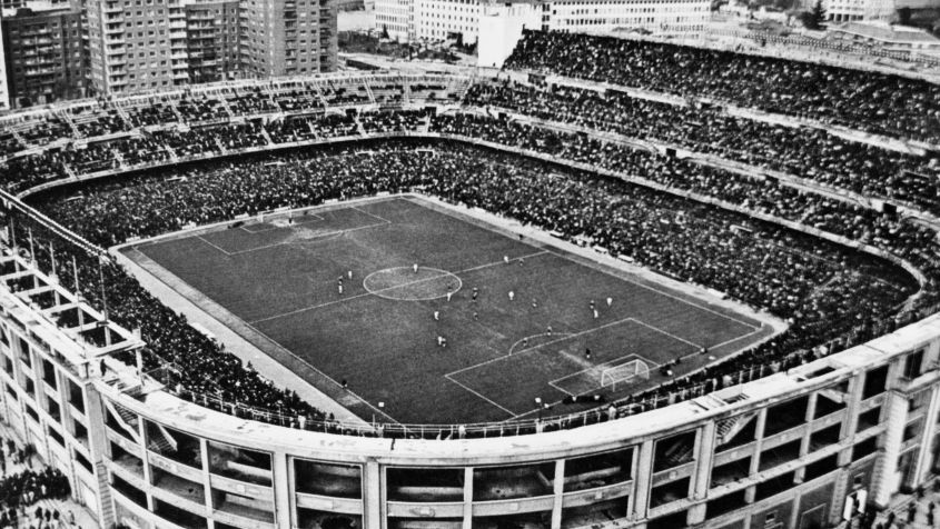 Estadio Santiago Bernabéu w 1976 roku (fot. Getty Images)