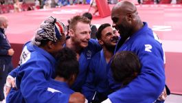 Mistrzami olimpijskimi w judo zostali Francuzi (fot. Getty)